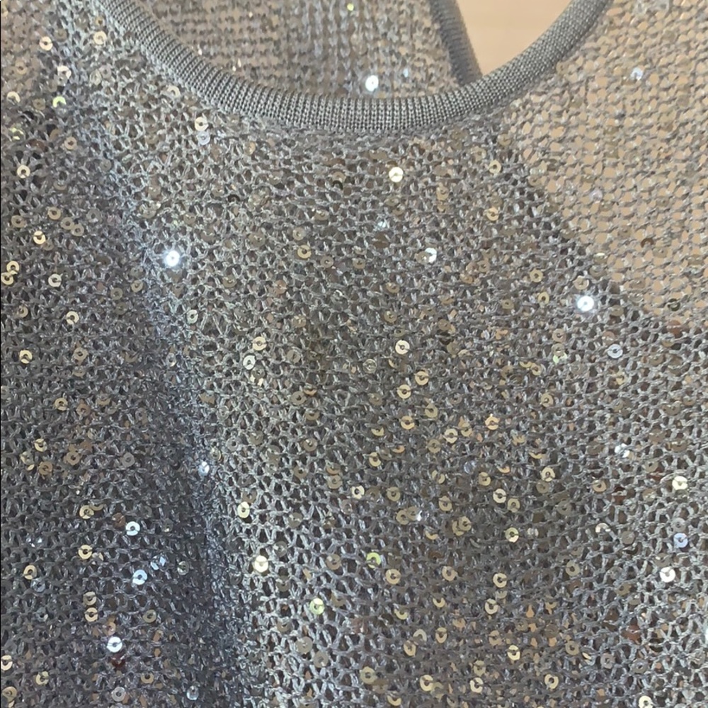 Sequined razor back tank - Picture 3 of 3